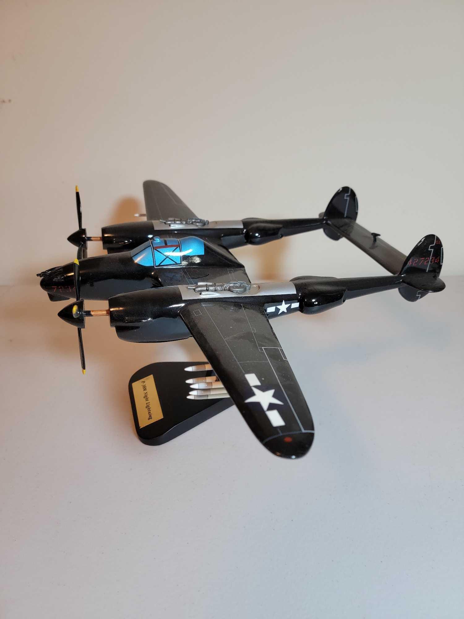 P 38M NIGHT LIGHTNING AIRCRAFT MODEL