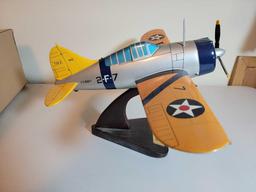 BREWSTER USN F2A-2 AIRCRAFT MODEL