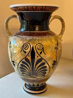 DECORATIVE URN AND VASE