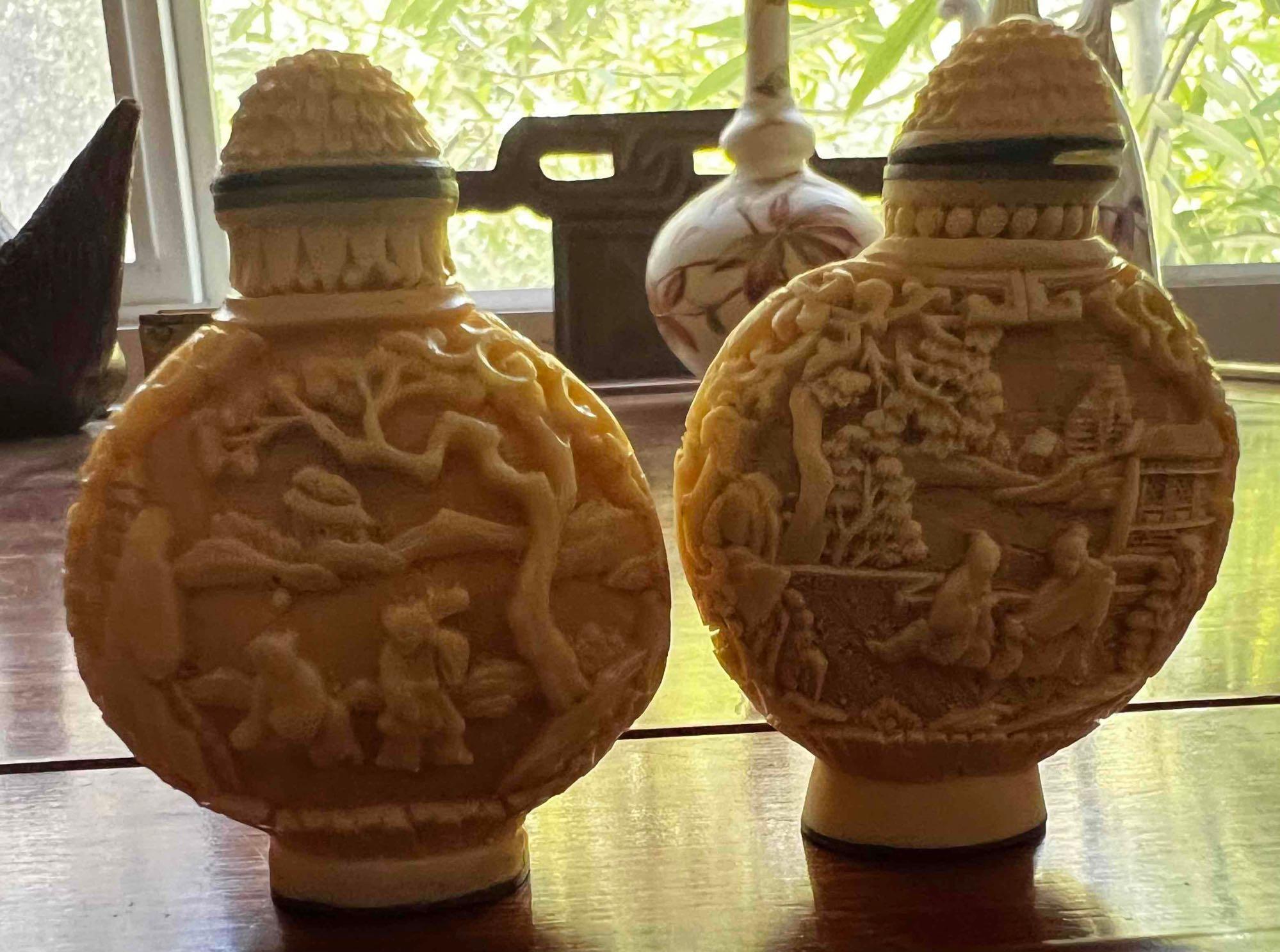 ANTIQUE CHINESE SNUFF BOTTLES