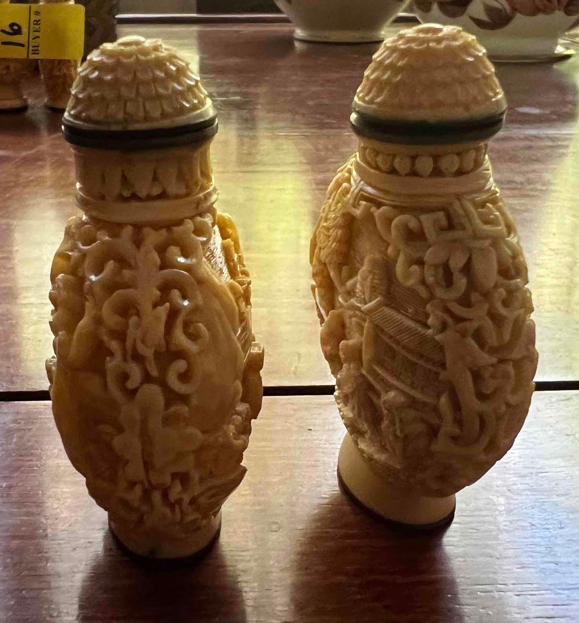 ANTIQUE CHINESE SNUFF BOTTLES
