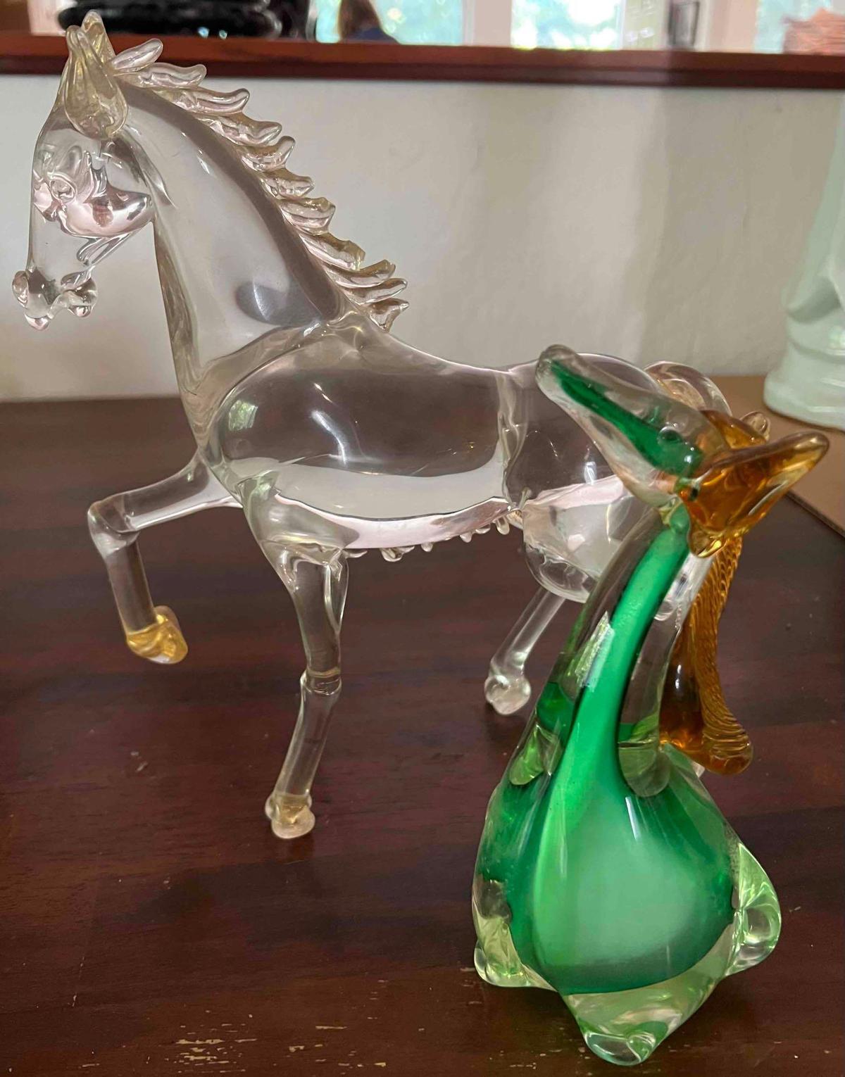 STYLIZED MURANO GLASS FIGURES