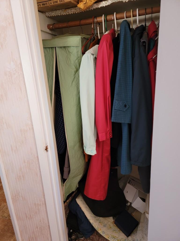 CONTENTS OF CLOSETS