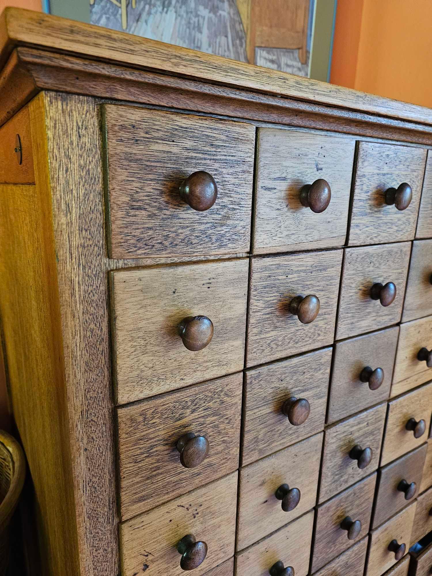 APOTHECARY STORAGE CABINET