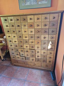 APOTHECARY STORAGE CABINET