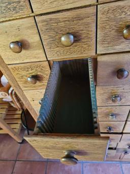 APOTHECARY STORAGE CABINET