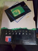 VINTAGE COMMODORE 64 /128 PURE-STAT BASEBALL GAME