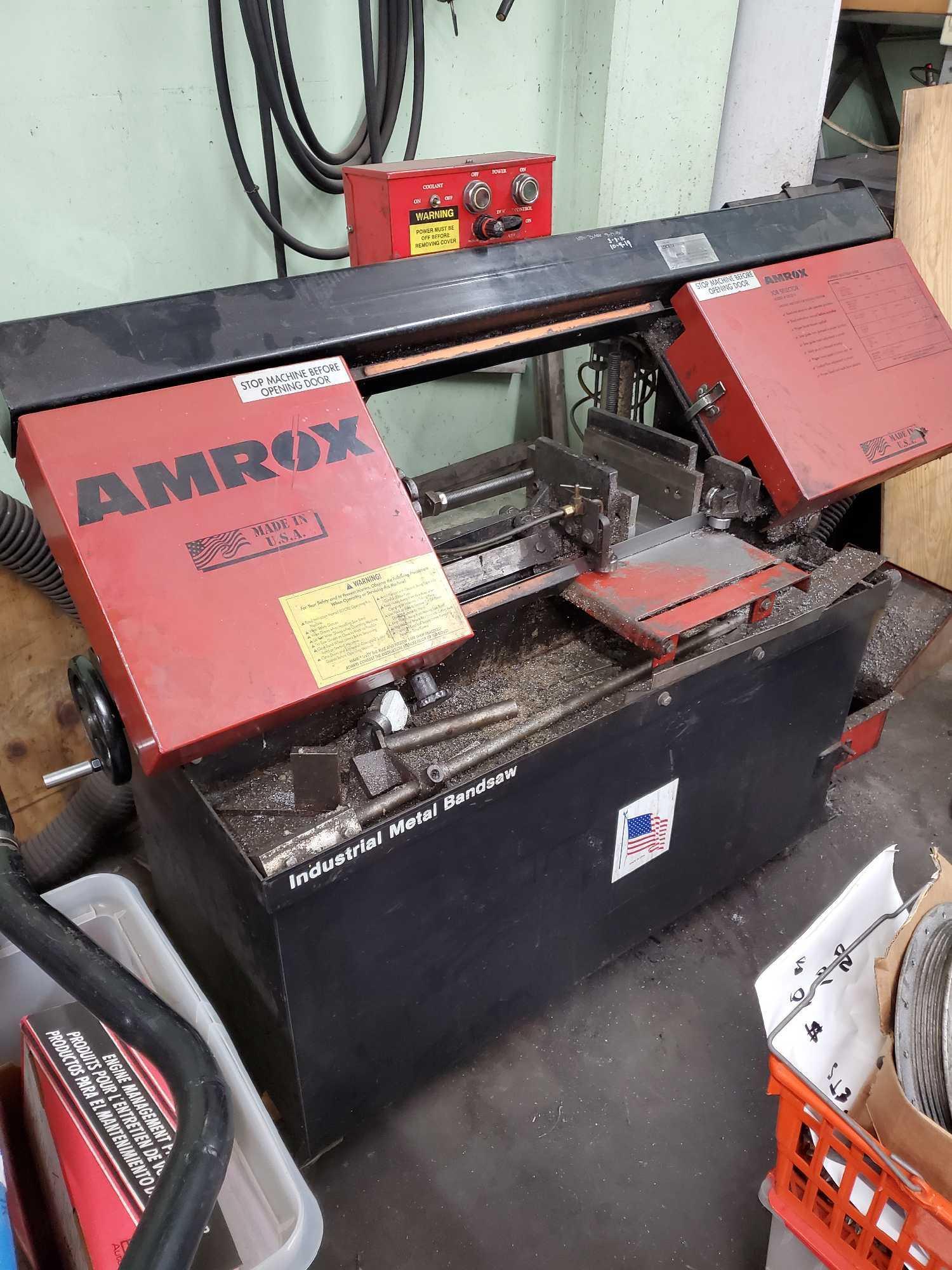 AMROX HORIZONTAL BAND SAW LDC814