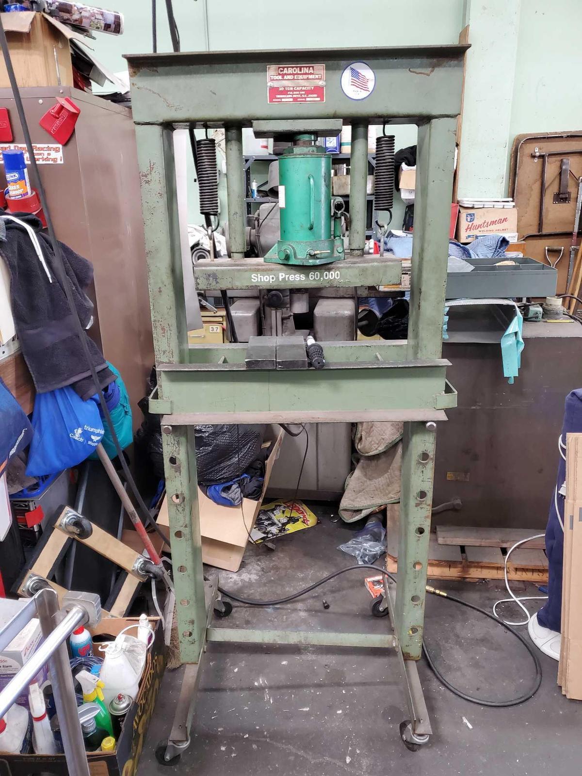 CAROLINA 30 TON HYDRAULIC PRESS