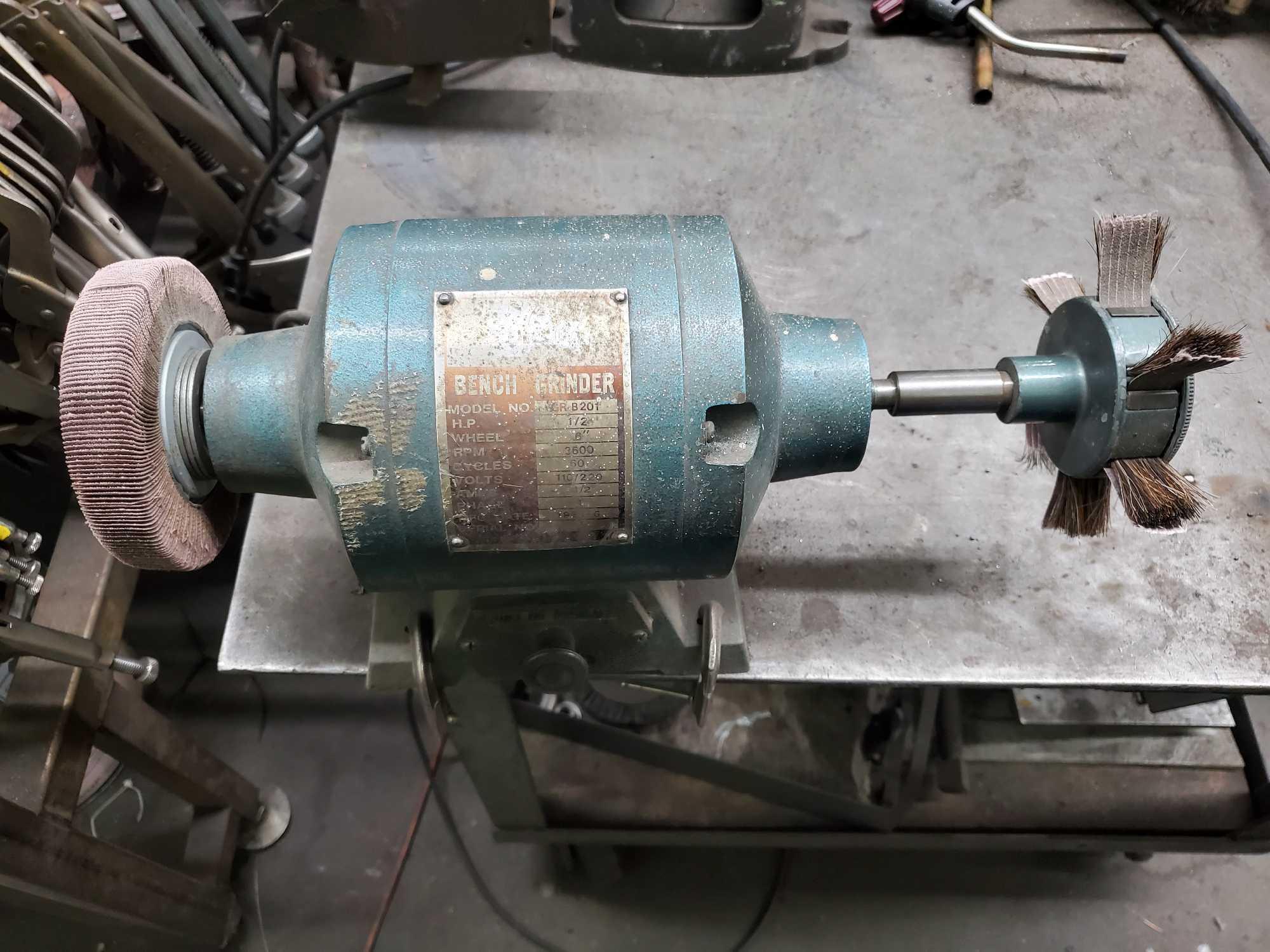 GR-B201 1/2HP BENCH GRINDER