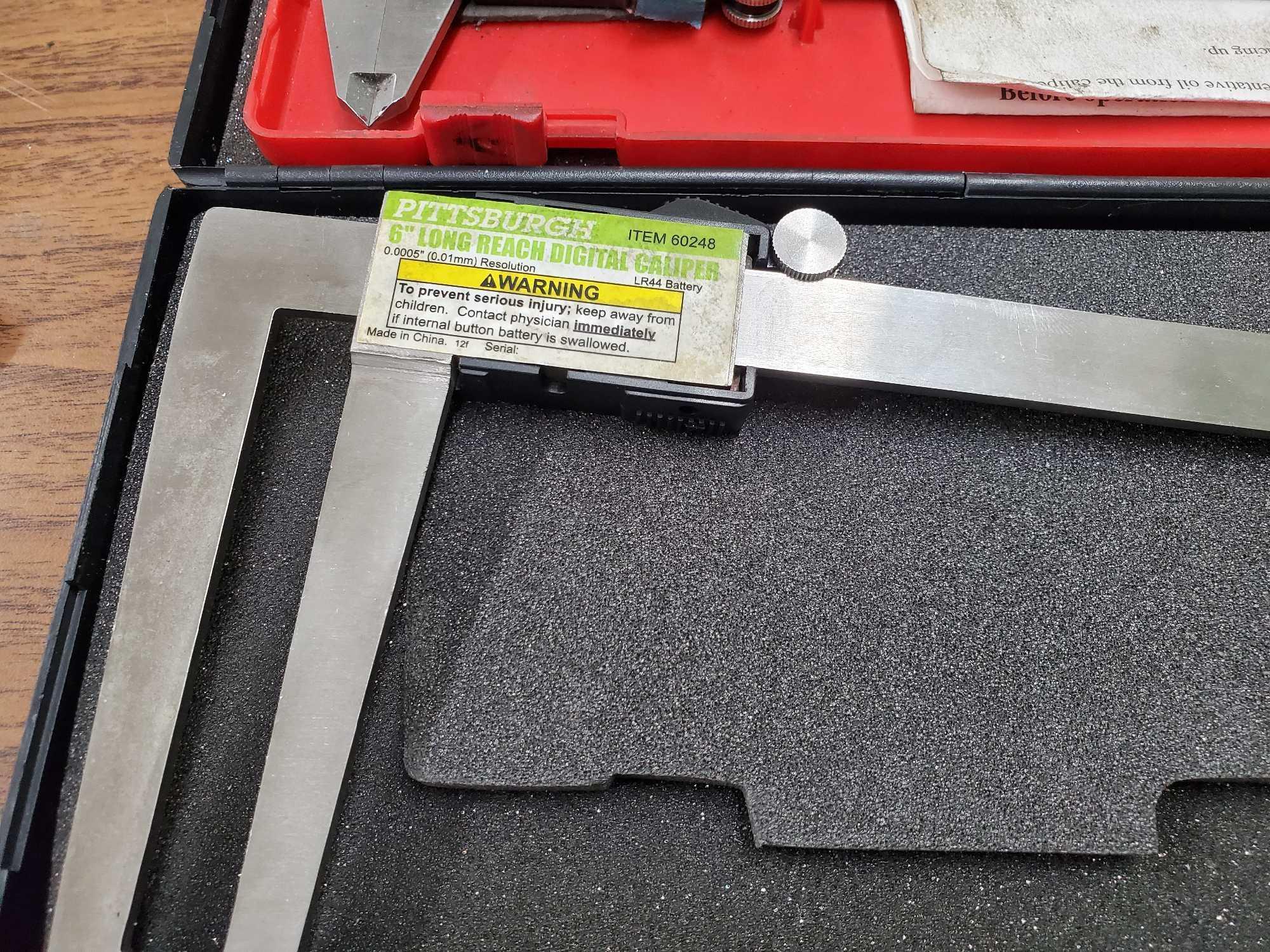 2 DIGITAL CALIPERS