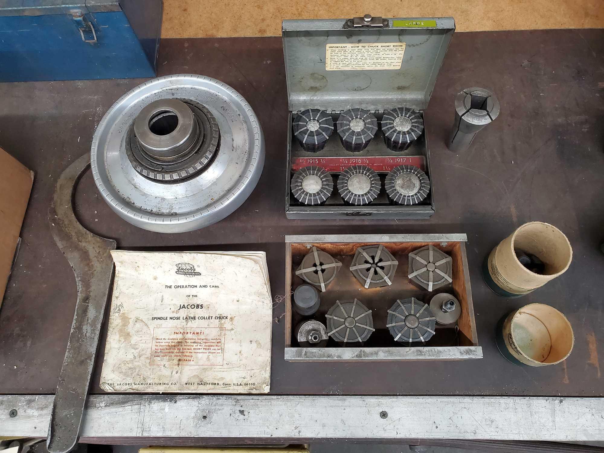 JACOBS SPINDLE NOSE LATHE COLLET CHUCK