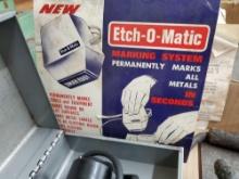 MOTO TOOL, CHEMICAL ETCHER AND ELECTRICAL ETCHER