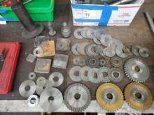 3 HORIZONTAL MILLING SAW CUTTERS AND BLADES