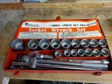 3-4 21 PIECE SOCKET SET