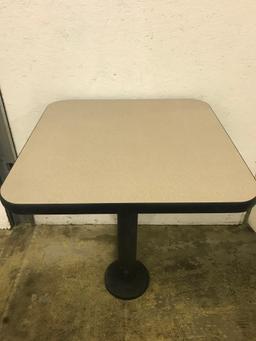 Table: 23.5" wide, 28.5" tall (lot 1)