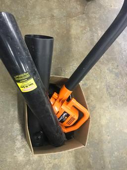 Black & Decker Yard Cleaner Blower/Vacuum (lot 2)