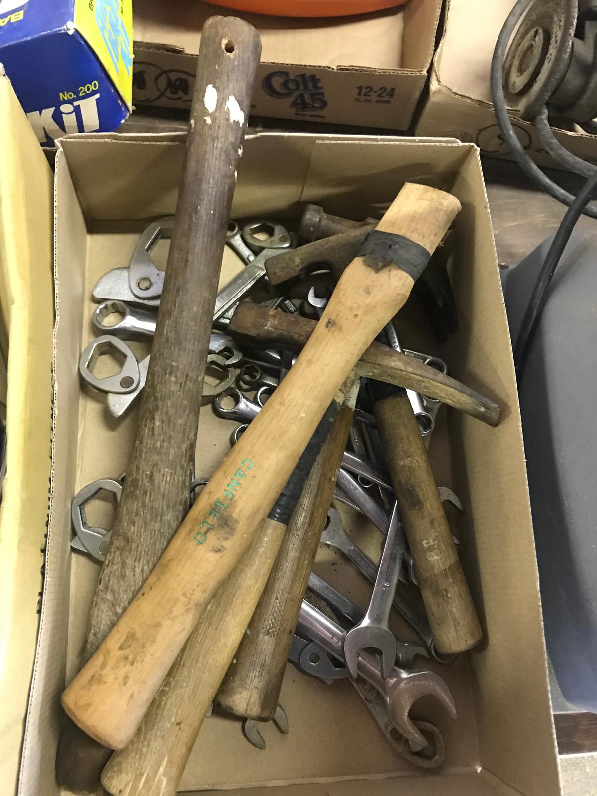 Lot of Wrenches & Hammers (lot 2)
