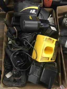 Misc. Batteries & Chargers: Craftsman, Dewalt, VersaPak, Black & Decker, etc. (lot 2)