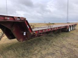 2006 Stillwell lowboy trailer 40 foot x 9 foot, 10 foot x 9 foot neck, serial:ST4XSR16053061094, G.A