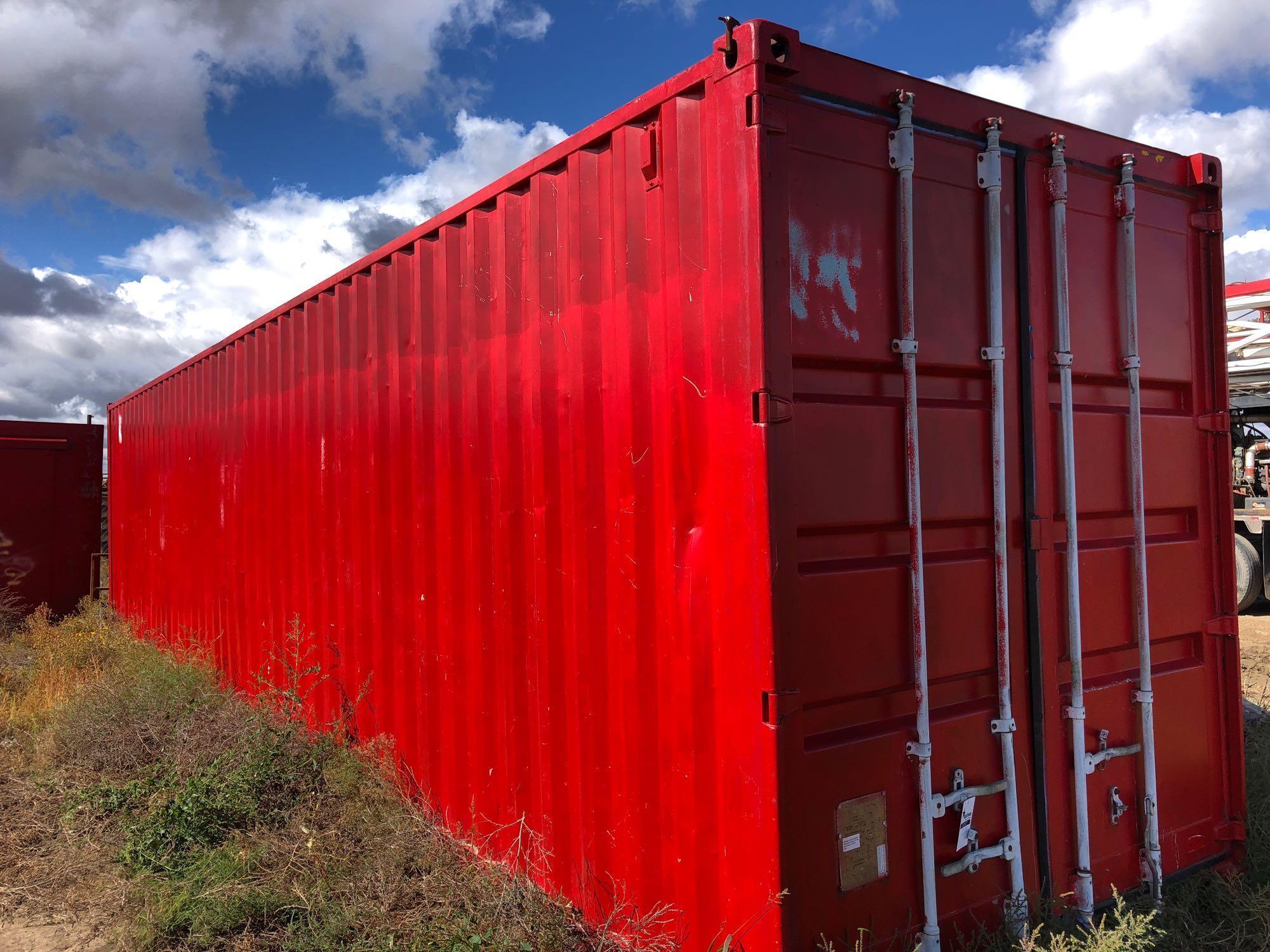 8 foot x 40 foot shipping container