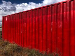 8 foot x 40 foot shipping container