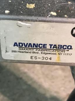 Advance Tabco ES-304 Stainless table on casters