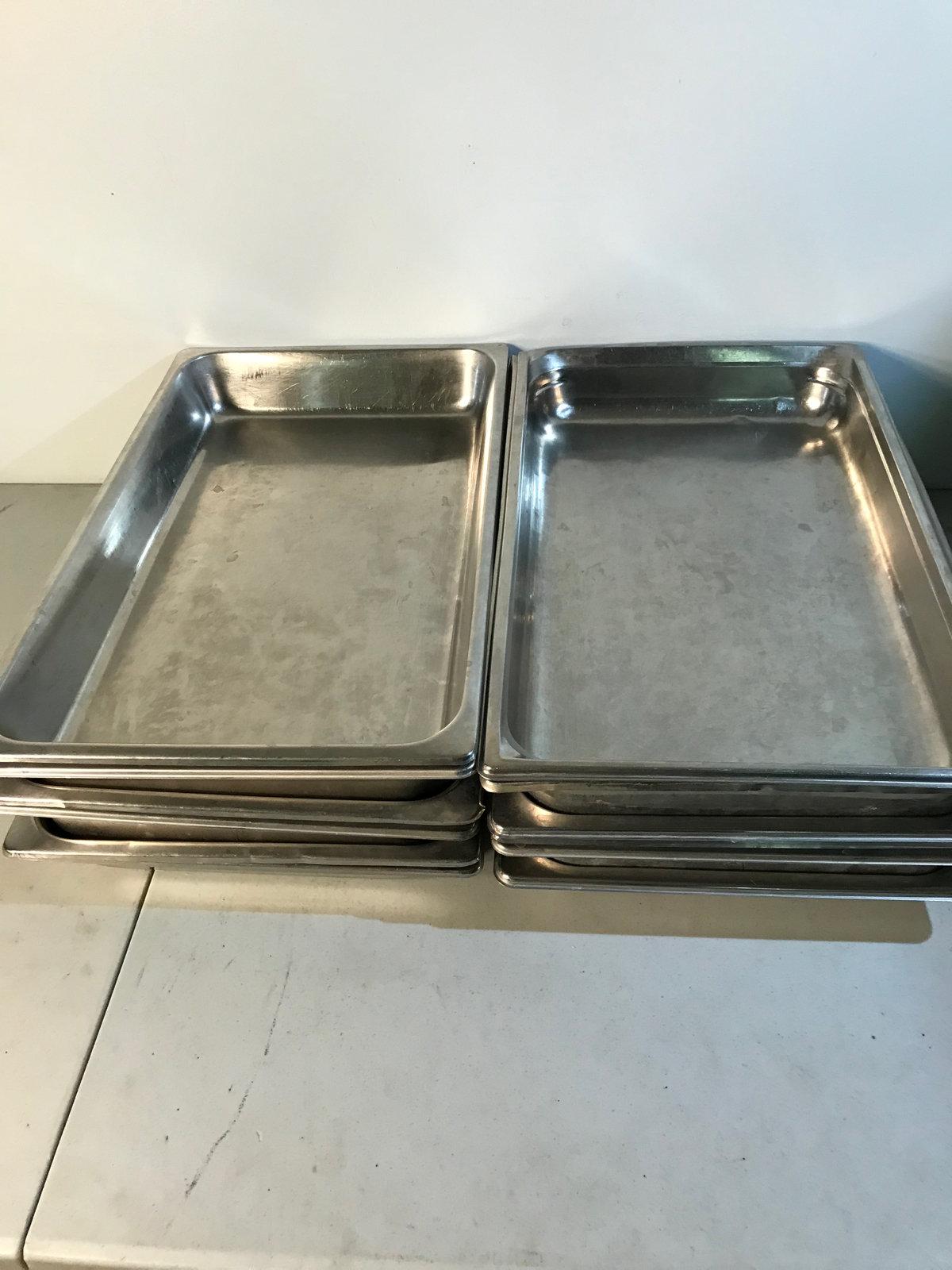 Steam table pans, full size