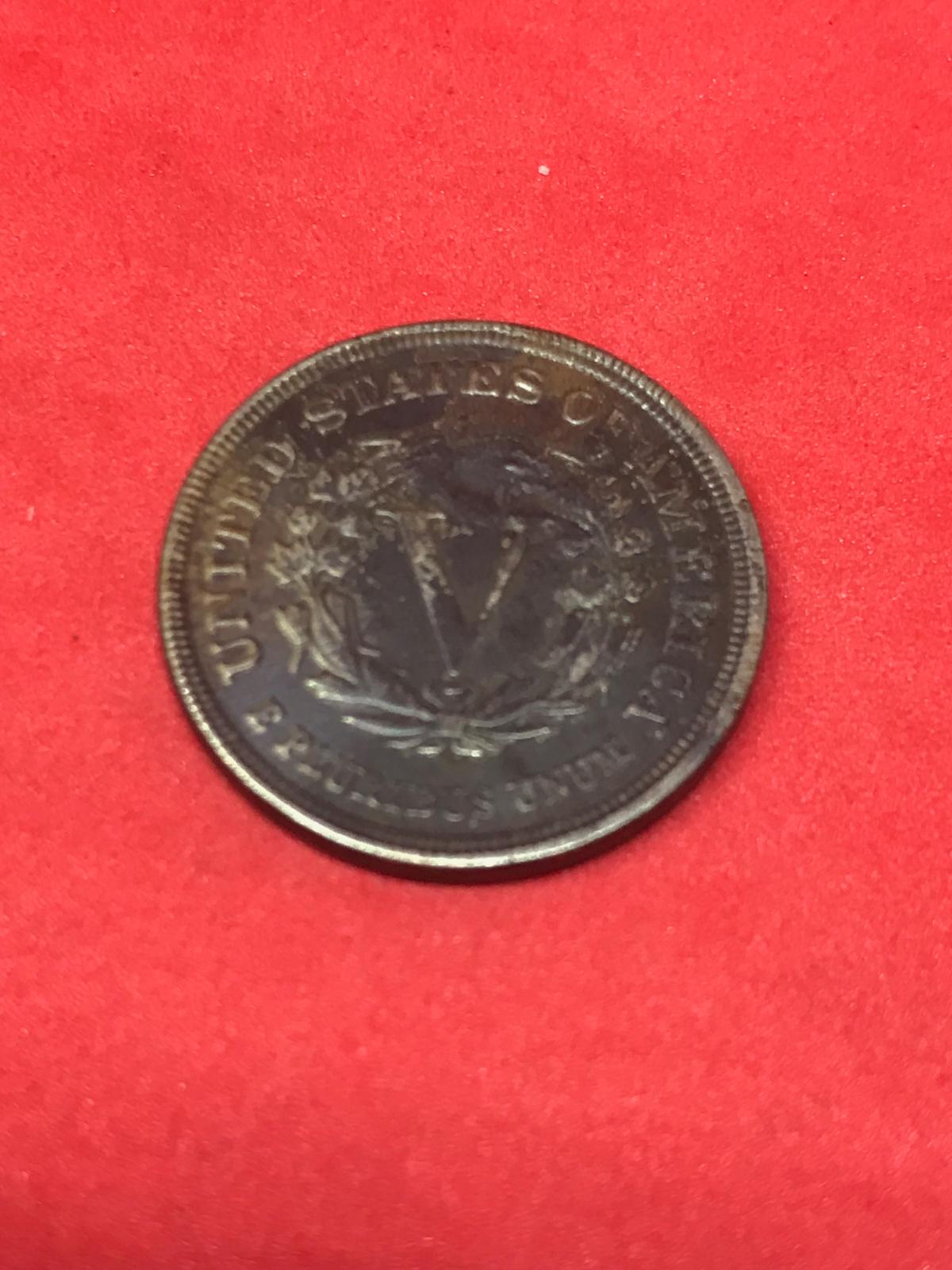 1883 Liberty Nickel with full LIBERTY, first year of issue