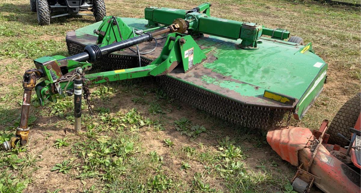 JOHN DEERE MX10 PULL TYPE BUSH HOG