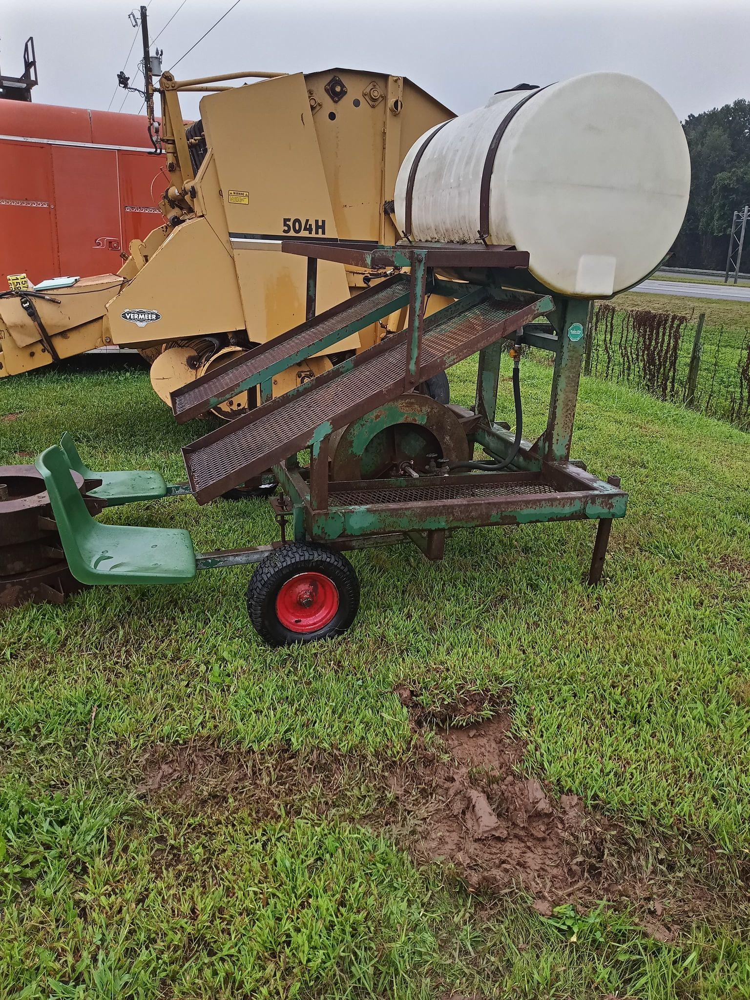 WATER WHEEL TRANSPLANTER WITH 3 EXTRA PLANTING WHEELS