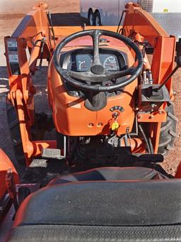 KUBOTA MX5100 4X4 HYDRO W/ LOADER 797.2 HRS