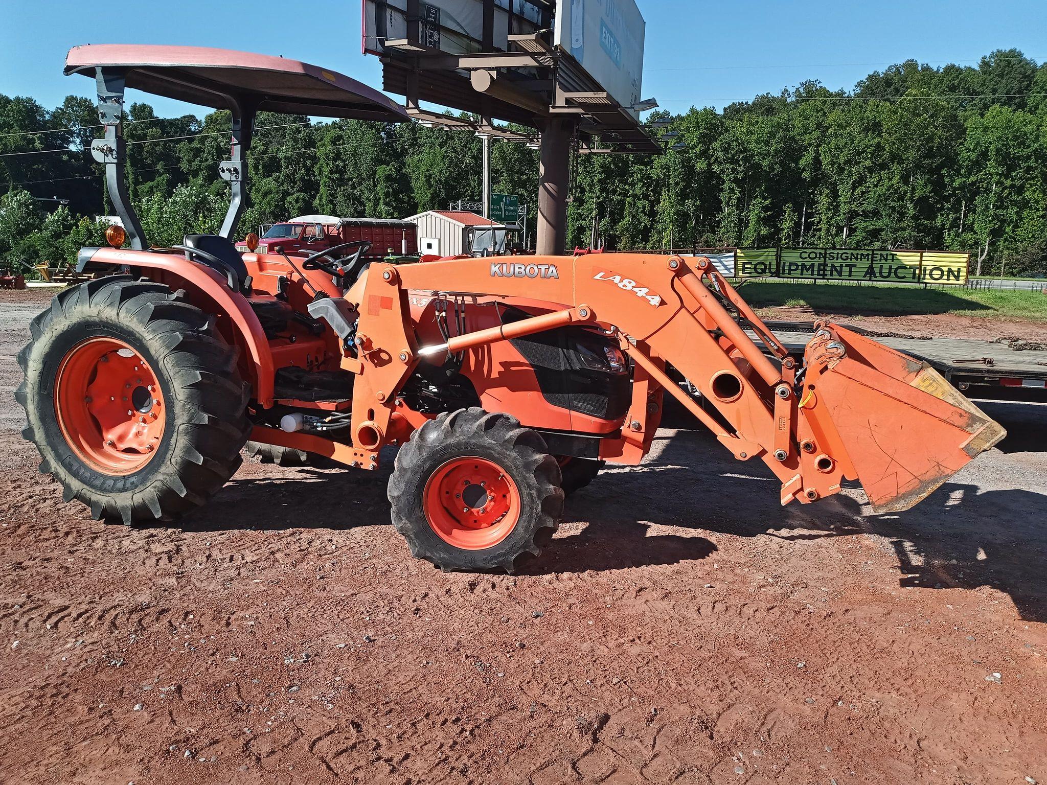 KUBOTA MX5100 4X4 HYDRO W/ LOADER 797.2 HRS