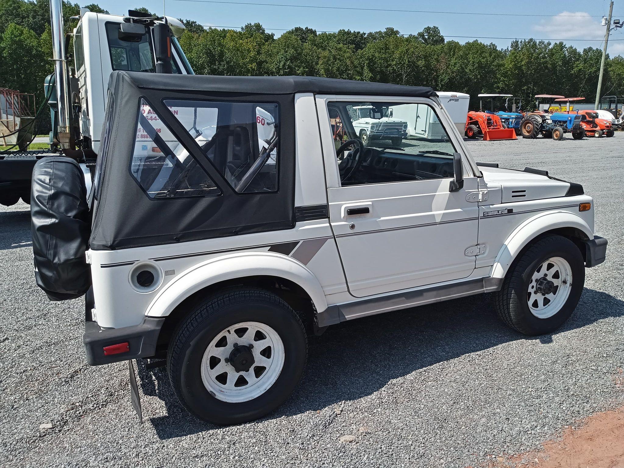 1987 SUZUKI SAMURAI 78K  MILES