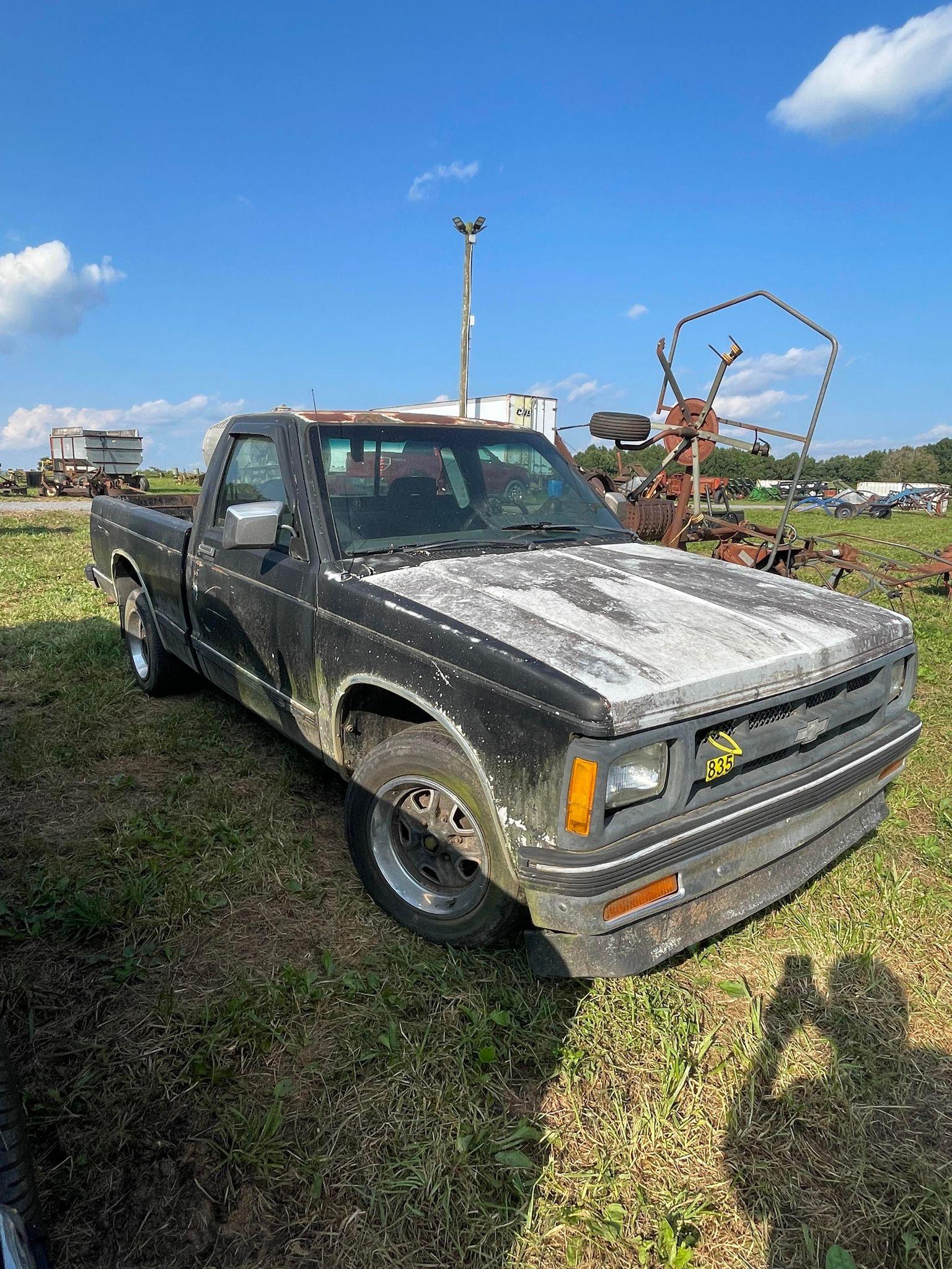 1993 CHEVY S10 TRUCK W/ TITLE 347K MILES