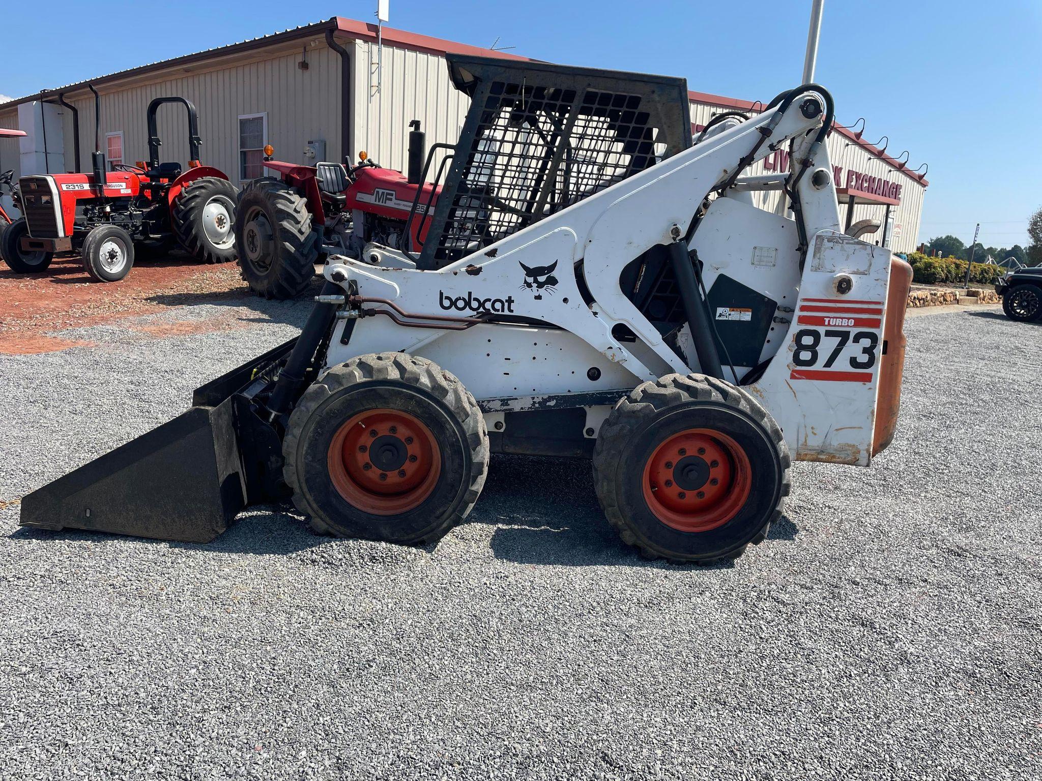 BOBCAT 873 TURBO SKIDSTEER 3144 HRS