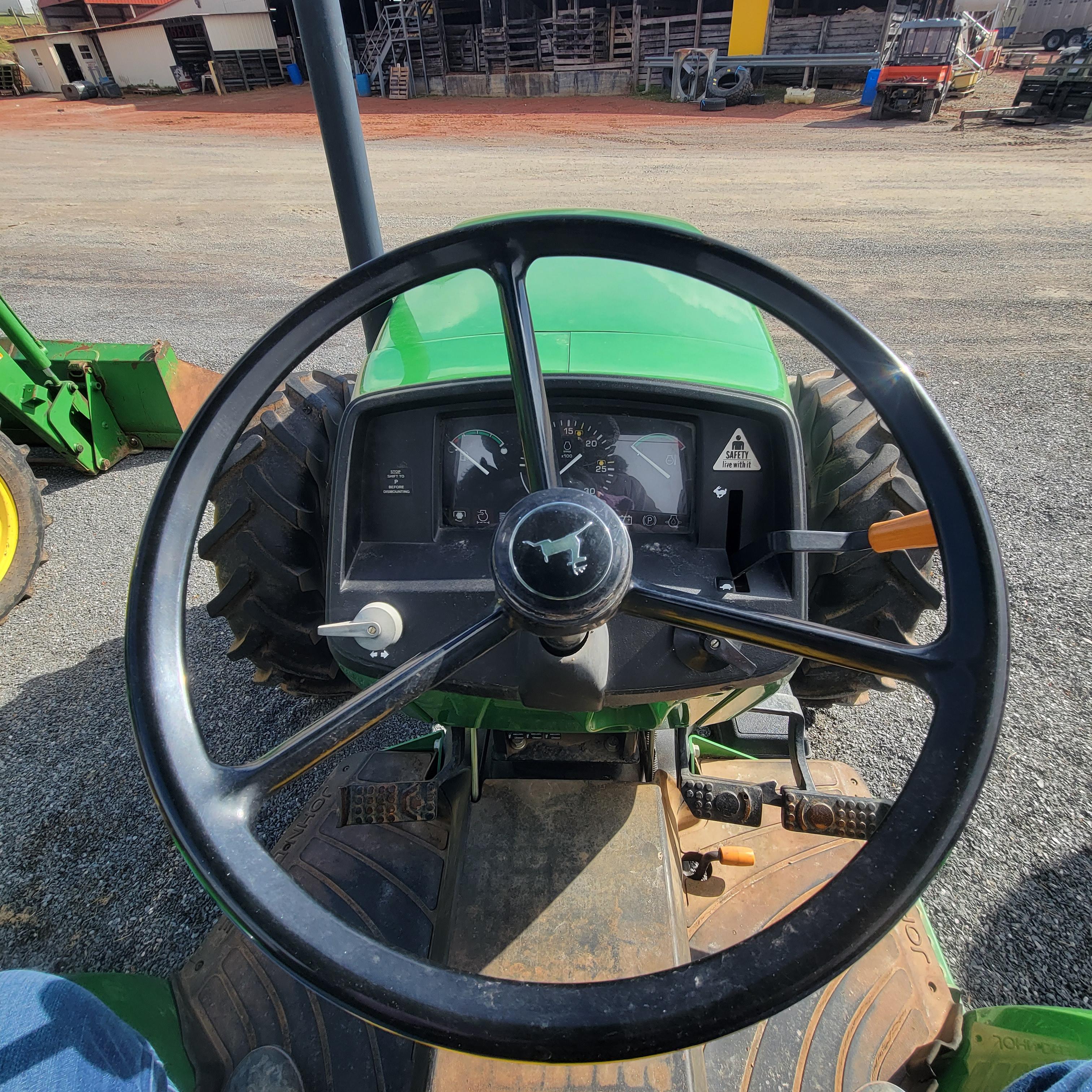 JOHN DEERE 5420 STRADDLE MOUNT - 1985 HOURS - KEY IN OFFICE - OPERATORS MANUAL IN OFFICE - ONE OWNER