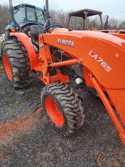 KUBOTA L4701 W/ LA765 LOADER - 470 HOURS