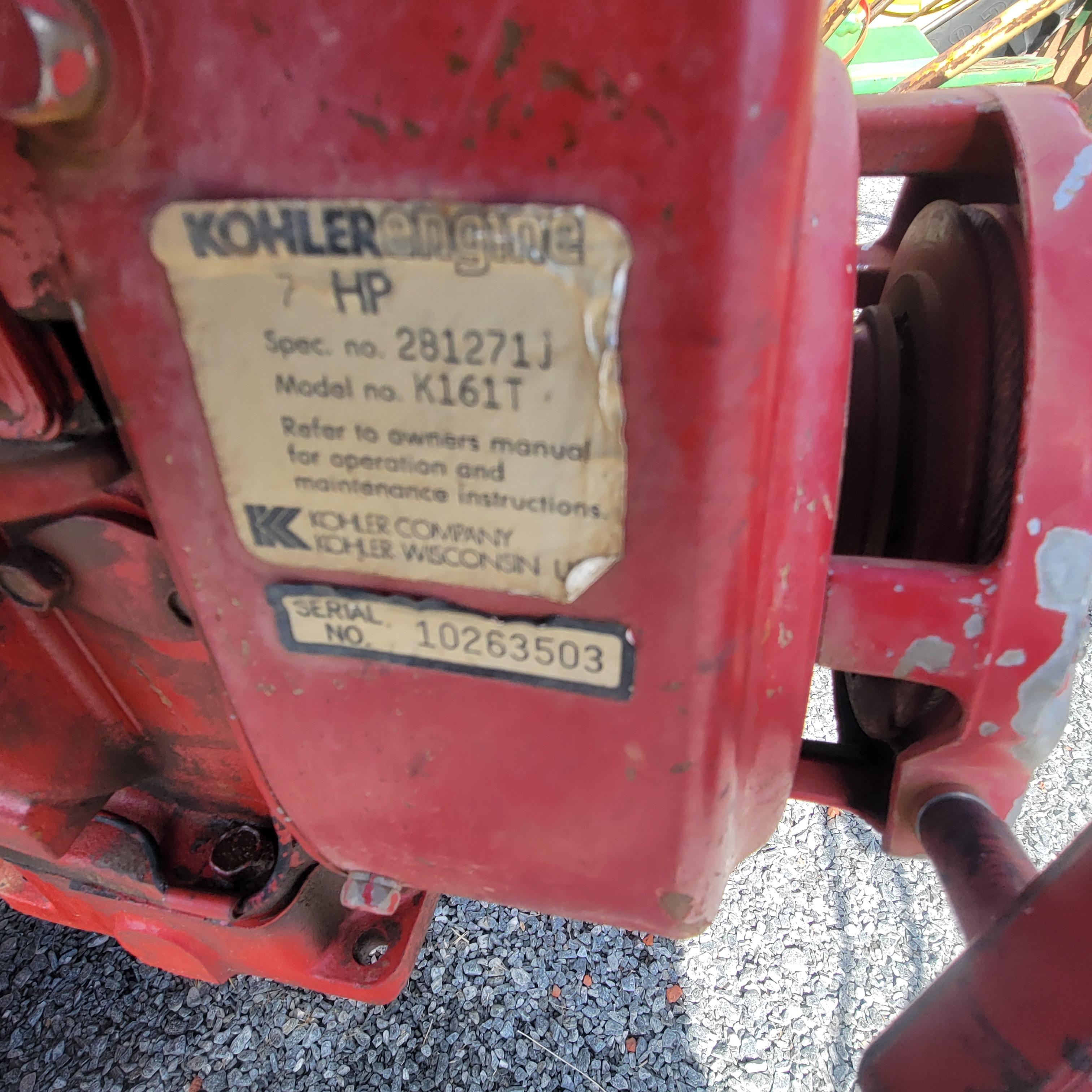 TROY BILT ROTO TILLER (HORSE) - OPERATORS MANUAL IN OFFICE - ONE OWNER