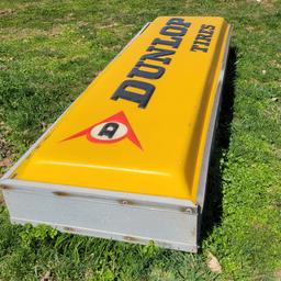 DUNLOP TIRE SIGN