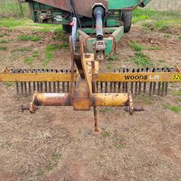 WOODS 72 INCH YARD RAKE