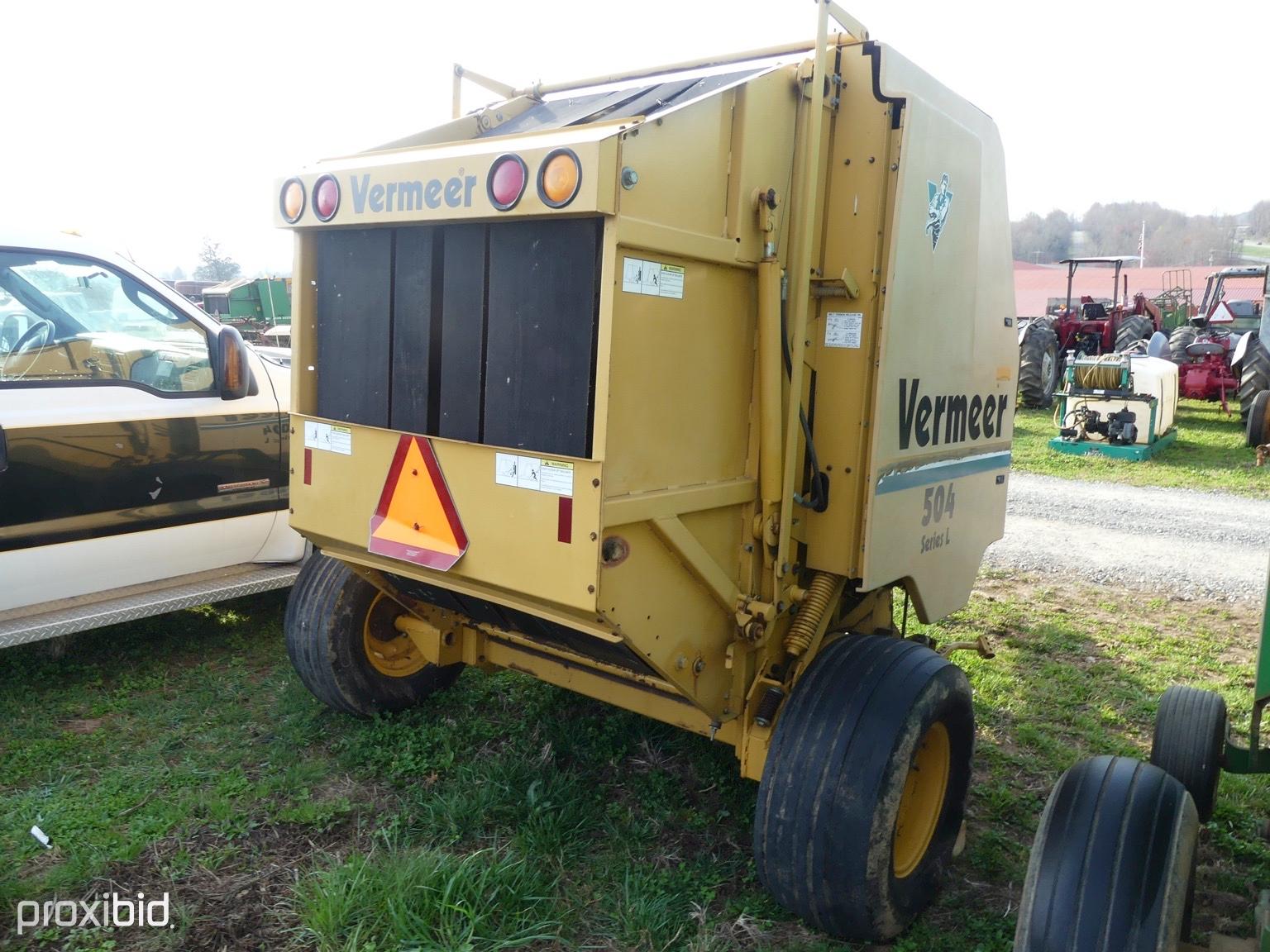 VERMEER 504 SERIES HAY BALER (ROUND)