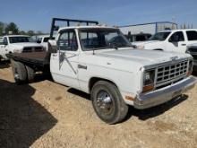 1984 Dodge Flatbed Truck