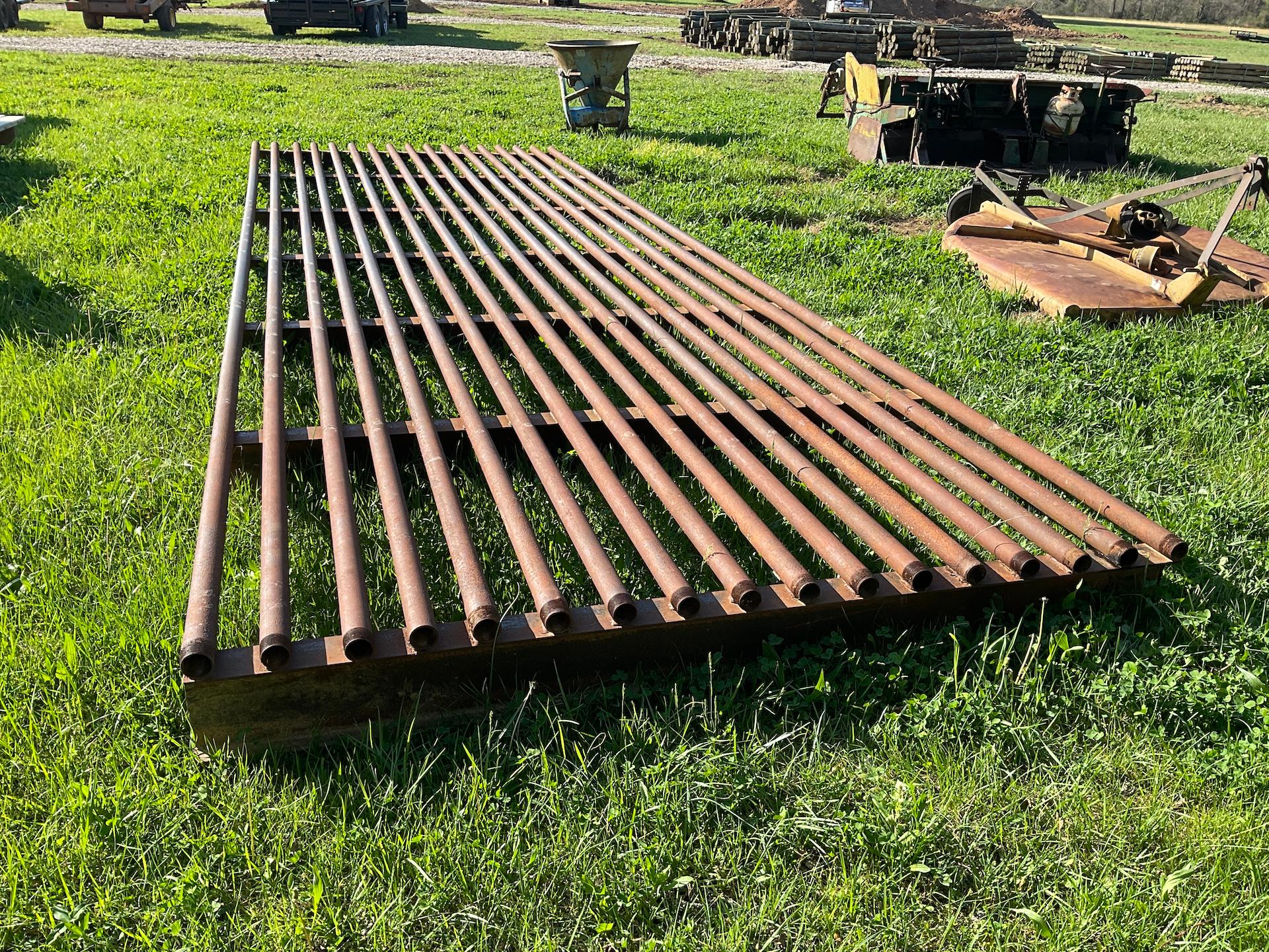 24 x 8 Metal Pipe Cattle Cross