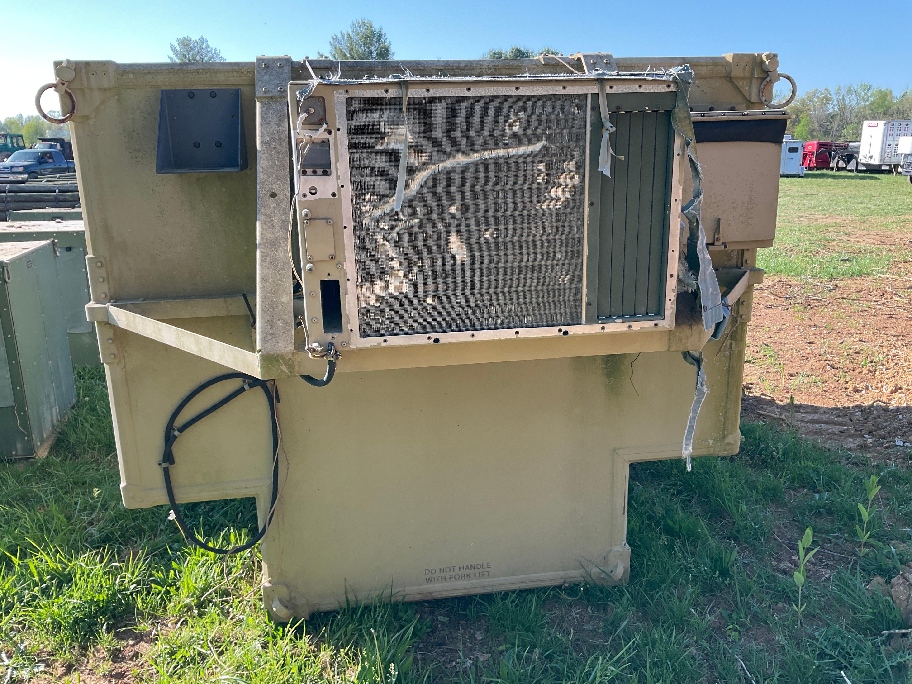 Military Cargo Box w/ AC Unit