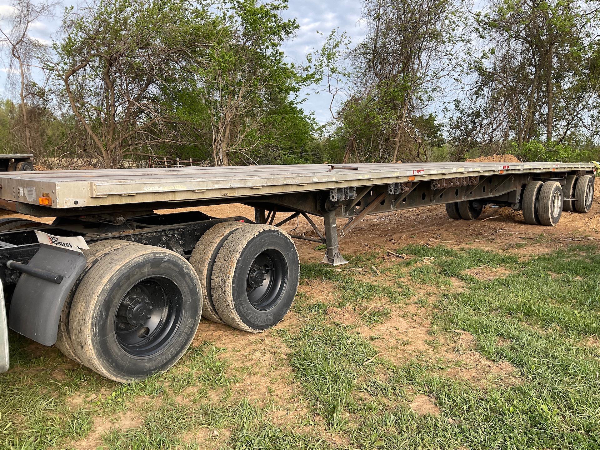 48ft Spread Axle Semi Trailer