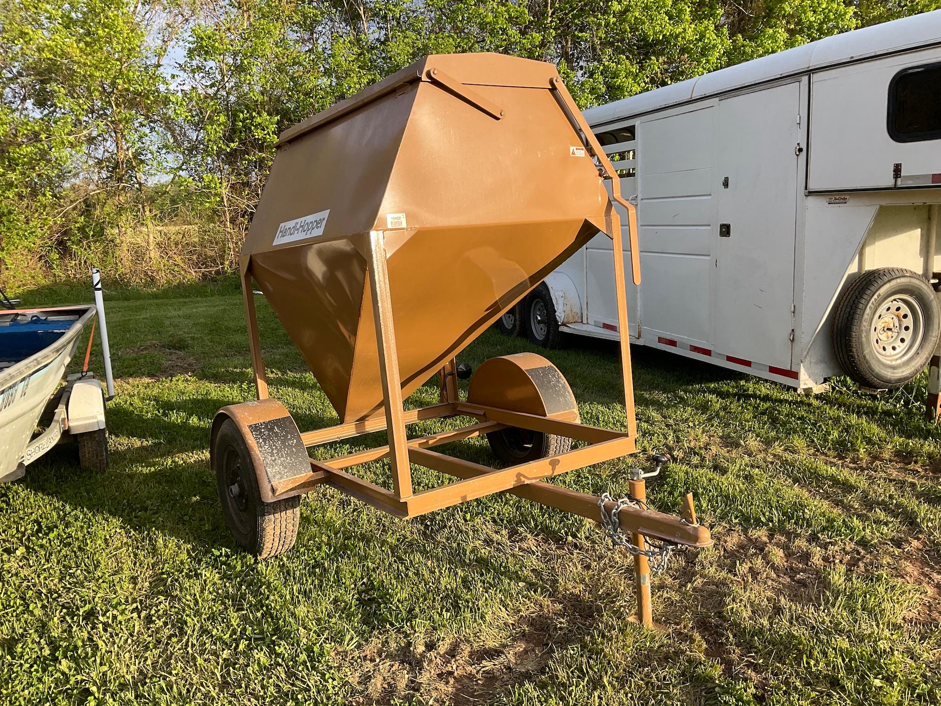 Handi Hopper Towable Feed Bin