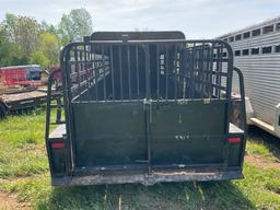 Neckover Open Top Gooseneck Trailer