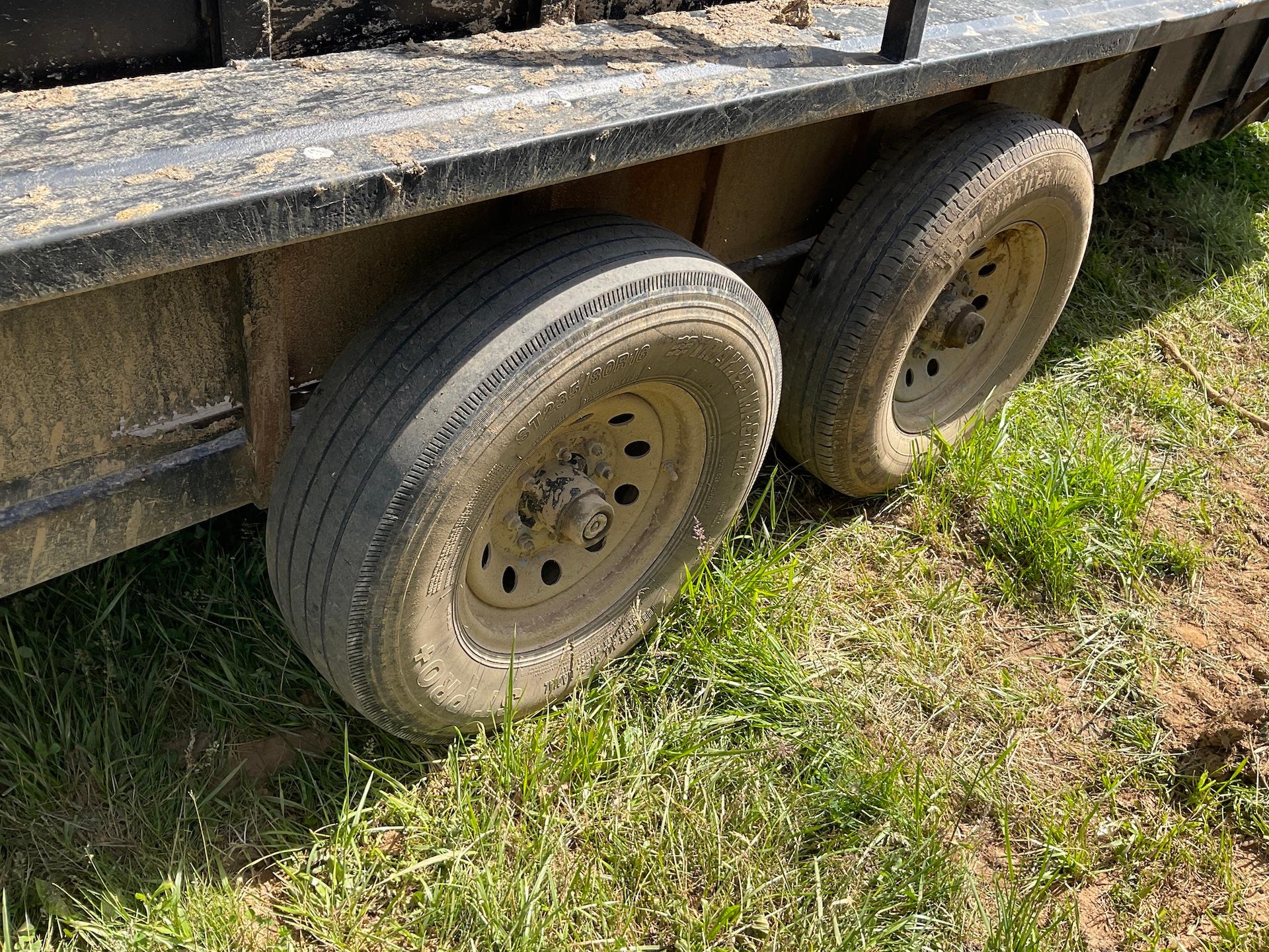 Neckover Open Top Gooseneck Trailer