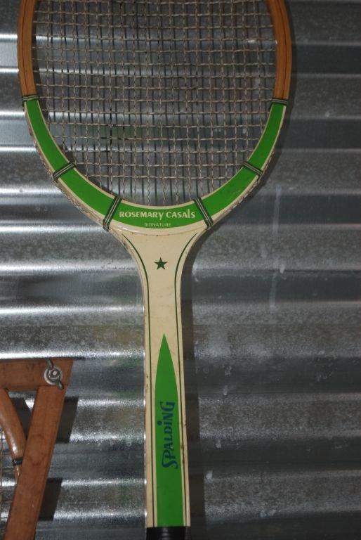 Great lot of 3 wooden tennis rackets